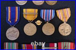 WWII US Army Group Lt Col LEER Bronze Star Africa Italy France Greece Nicaraguan