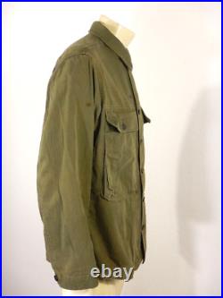 WWII US Army HBT Herringbone Twill Combat Jacket 45-D Size 36 R