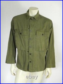 WWII US Army HBT Herringbone Twill Combat Jacket Size 36 R