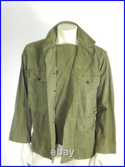 WWII US Army HBT Herringbone Twill Combat Jacket Size 36 R