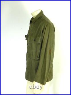 WWII US Army HBT Herringbone Twill Combat Jacket Size 36 R