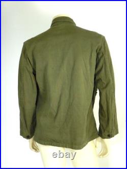 WWII US Army HBT Herringbone Twill Combat Jacket Size 36 R