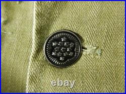 WWII US Army HBT Herringbone Twill Combat Jacket Size 36 R