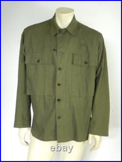 WWII US Army HBT Herringbone Twill Combat Jacket Size 38 R