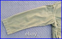 WWII US Army HBT Herringbone Twill Combat Utility Jacket/Shirt-38R-OD7