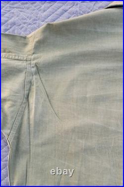 WWII US Army HBT Herringbone Twill Combat Utility Jacket/Shirt-38R-OD7