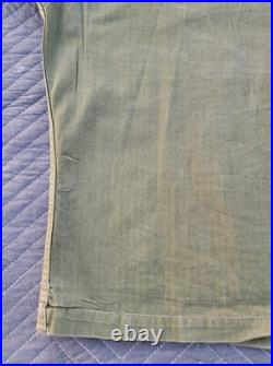 WWII US Army HBT Herringbone Twill Combat Utility Jacket/Shirt-38R-OD7