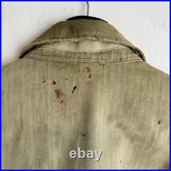 WWII US Army HBT Shirt Custom Stenciled Distressed