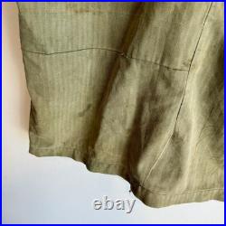 WWII US Army HBT Shirt Custom Stenciled Distressed