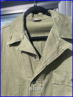 WWII US Army HBT coveralls