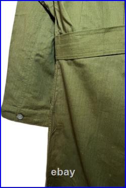 WWII US Army Herringbone Twill HBT Mechanic Tanker Coveralls 13 Star Buttons 42L