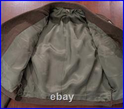 WWII US Army IKE Jacket 8th Army Named + Dated Size 40R