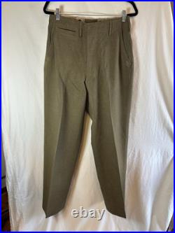 WWII US Army Ike Jacket 38R 1944 Staff Sgt CIB Sterling Uniform Set
