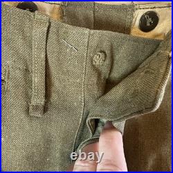 WWII US Army Ike Jacket 38R 1944 Staff Sgt CIB Sterling Uniform Set