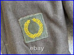 WWII US Army Ike Jacket 3rd Army Named With Ribbons & Patches Original