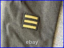 WWII US Army Ike Jacket 3rd Army Named With Ribbons & Patches Original