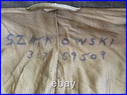 WWII US Army Ike Jacket 3rd Army Named With Ribbons & Patches Original