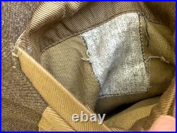 WWII US Army Ike Jacket 3rd Army Named With Ribbons & Patches Original