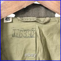 WWII US Army Ike Jacket 8th Air Force Patch Sergeant Wool Uniform 40S PFC