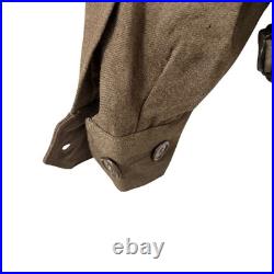 WWII US Army Ike Jacket 8th Air Force Patch Sergeant Wool Uniform 40S PFC