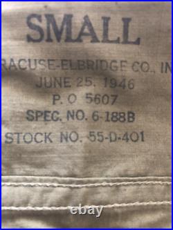 WWII US Army Long Johns Boxers Thermal Shirts Underwear Dated Wool Cotton LOT 7