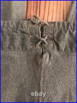 WWII US Army Long Johns Boxers Thermal Shirts Underwear Dated Wool Cotton LOT 7