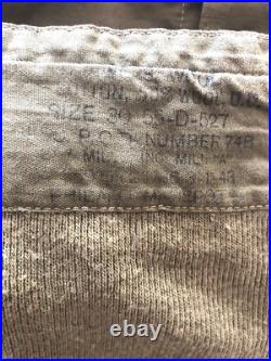 WWII US Army Long Johns Boxers Thermal Shirts Underwear Dated Wool Cotton LOT 7