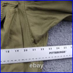 WWII US Army M-1943 Drab Combat Field Coat jacket Cotton Canvas Size 36R