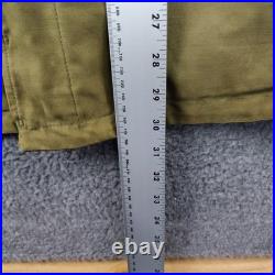 WWII US Army M-1943 Drab Combat Field Coat jacket Cotton Canvas Size 36R