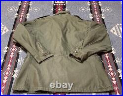 WWII US Army M-1943 Field Jacket 34R Dated 1944 Marshall Sportwear Vintage T30