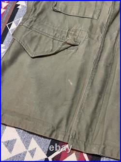 WWII US Army M-1943 Field Jacket 34R Dated 1944 Marshall Sportwear Vintage T30