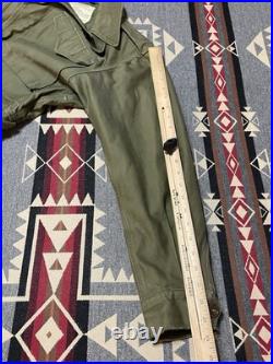 WWII US Army M-1943 Field Jacket 34R Dated 1944 Marshall Sportwear Vintage T30