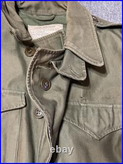 WWII US Army M-1943 Field Jacket 34R Dated 1944 Marshall Sportwear Vintage T30