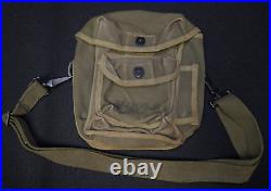 WWII US Army M-209 Combat Pouch Cover Strap Bag Cryptograph Original WW2