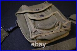 WWII US Army M-209 Combat Pouch Cover Strap Bag Cryptograph Original WW2