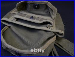 WWII US Army M-209 Combat Pouch Cover Strap Bag Cryptograph Original WW2