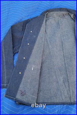 WWII US Army M-40 Denim Chore Jacket-UNWORN/Mint-Size 46