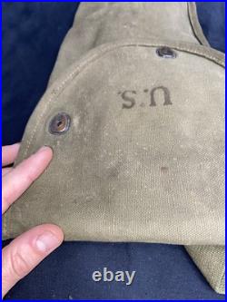 WWII US Army M1 Carbine Paratrooper Holster Scabbard Dtd 1944 Original NICE