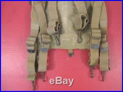 WWII US Army M1928 Haversack Pack Khaki Color Complete withAll Straps Very Nice