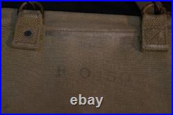 WWII US Army M1936 Map Case'American Canvas Prod. 1942' Rigger Modified, Scarce WWII US Army M1936 Map Case'American Canvas Prod. 1942' Rigger Modified, Scarce