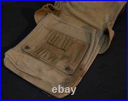 WWII US Army M1936 Map Case'American Canvas Prod. 1942' Rigger Modified, Scarce