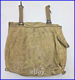 WWII US Army M1936 Musette Bag 1941 Paratrooper Jump Bag Field Pack original