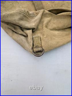 WWII US Army M1936 Musette Bag 1941 Paratrooper Jump Bag Field Pack original