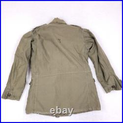 WWII US Army M1943 Field Jacket M-43 Size 36I Original Military Vintage 40s