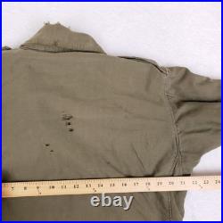 WWII US Army M1943 Field Jacket M-43 Size 36I Original Military Vintage 40s