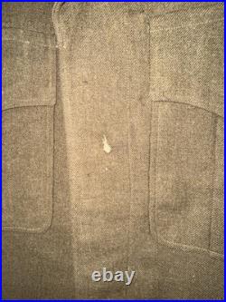 WWII US Army M1944 Ike Jacket 36R 2nd Infantry Div with Pile Liner 1945