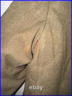WWII US Army M1944 Ike Jacket 36R 2nd Infantry Div with Pile Liner 1945