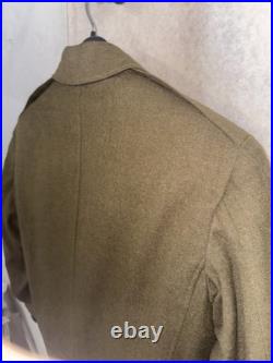 WWII US Army M1944 Ike Jacket 36R 2nd Infantry Div with Pile Liner 1945