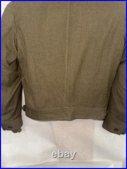 WWII US Army M1944 Ike Jacket 36R 2nd Infantry Div with Pile Liner 1945