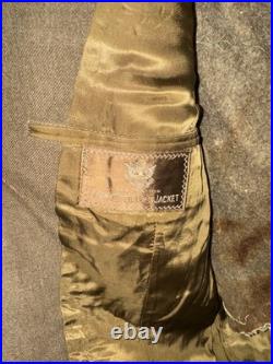 WWII US Army M1944 Ike Jacket 36R 2nd Infantry Div with Pile Liner 1945